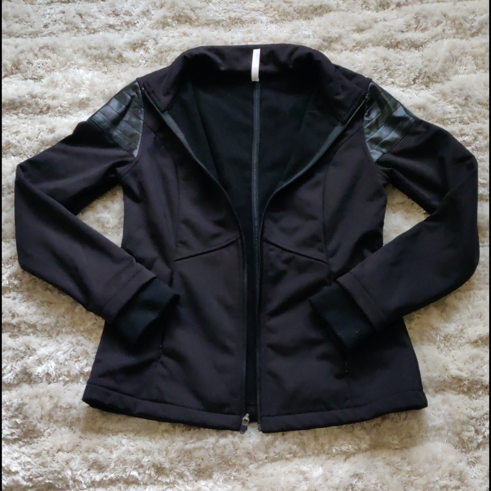 EUC Black Bray moto style jacket